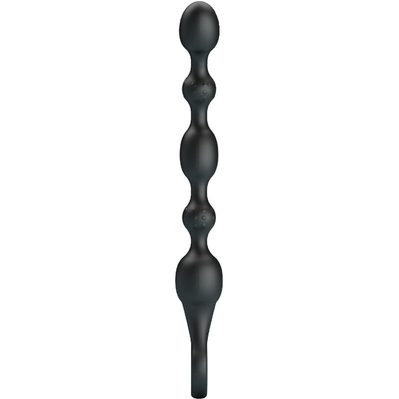 PRETTY LOVE - VAN ANAL BEADS 10 VIBRAZIONI IN SILICONE RICARICABILE