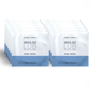 MIXGLISS - LUBRIFICANTE NATURALE A BASE ACQUA 12 MONODOSE 4 ML - immagine 1