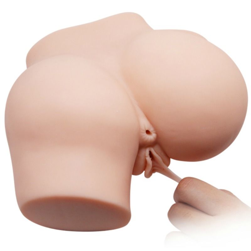 CRAZY BULL - ANO E VAGINA REALISTICI CON VIBRAZIONE DOPPIO PIACERE