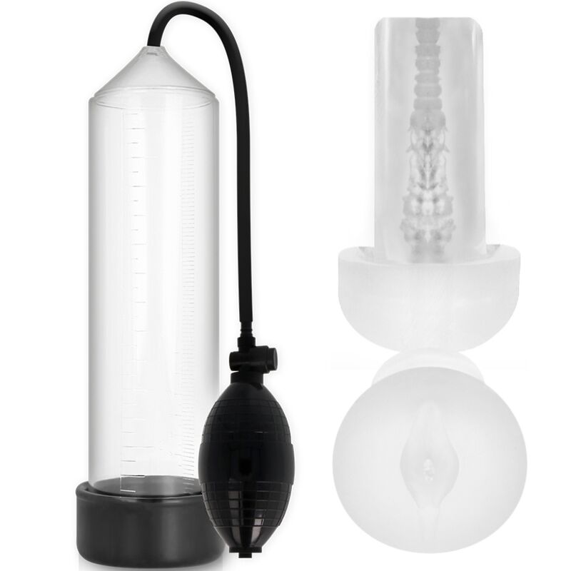 PUMP ADDICTED™ - RX3 TRASPARENTE CON MANICA PLEASURE
