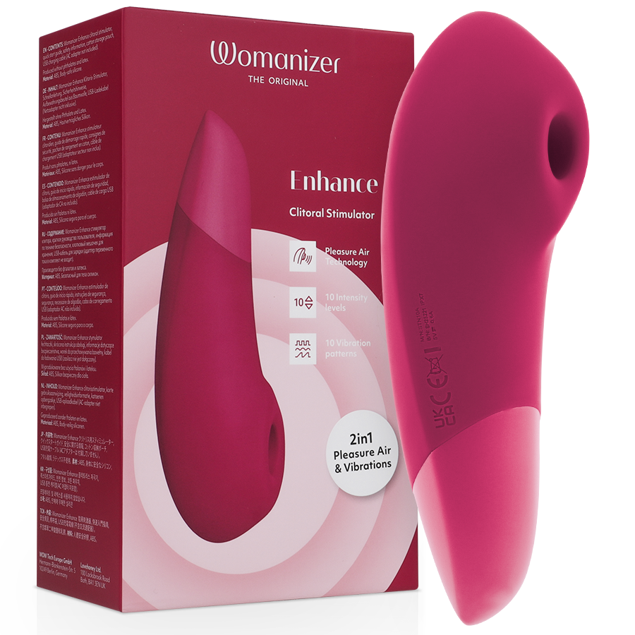 WOMANIZER - STIMOLATORE CLITORIDEO ROSA VIBRANTE