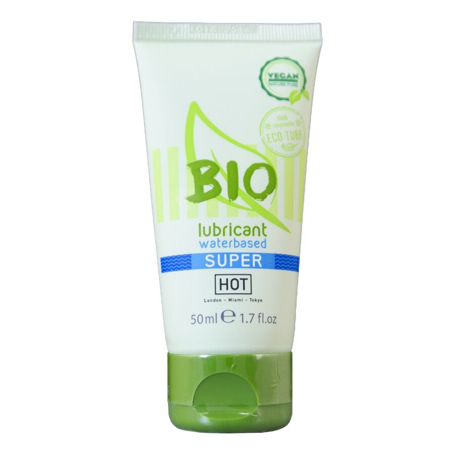 HOT - LUBRIFICANTE BIO A BASE DACQUA SUPERGLIDE 50 ML