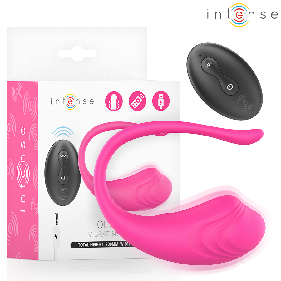 INTENSE - OLIVIA PINK UOVO VIBRANTE CON TELECOMANDO